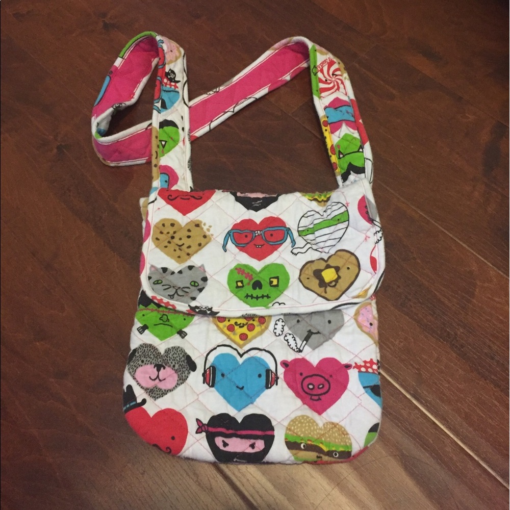 COPY - cartoon hearts bag